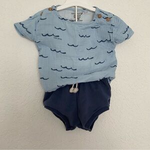 Baby Easy-Peasy 2pc. Shorts Outfit